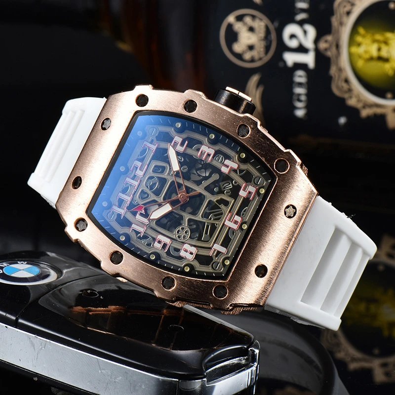 Rose Gold-White