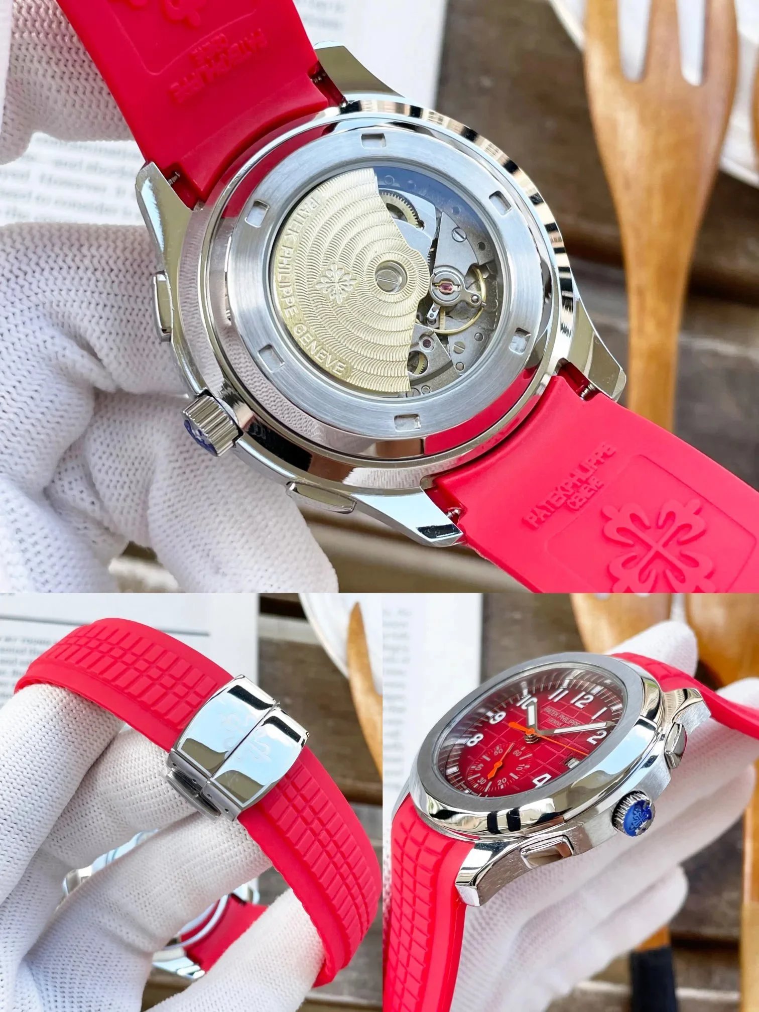 Un Find手表 百达 手雷系列 42mm 胶带 13