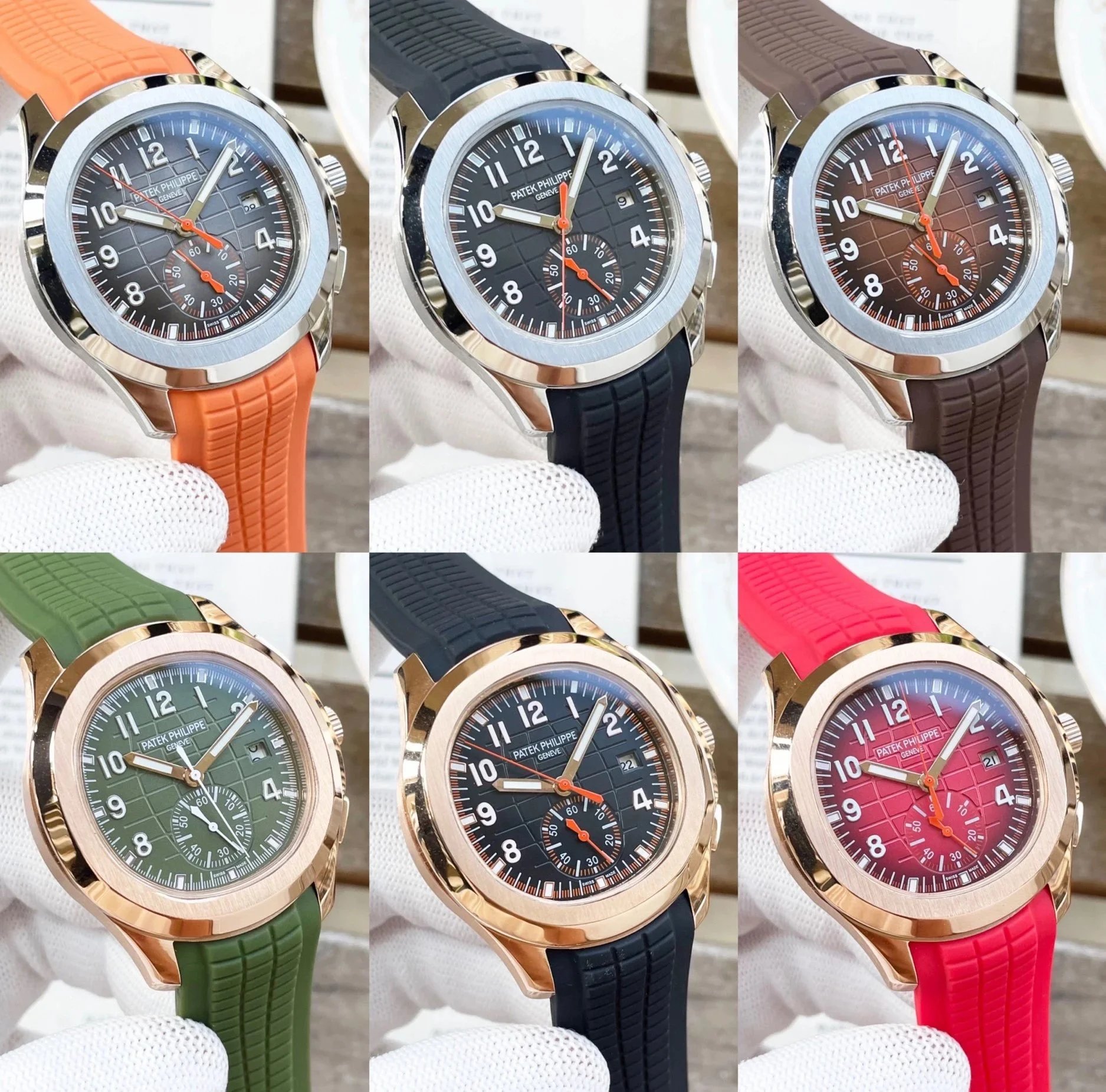 Un Find手表 百达 手雷系列 42mm 胶带