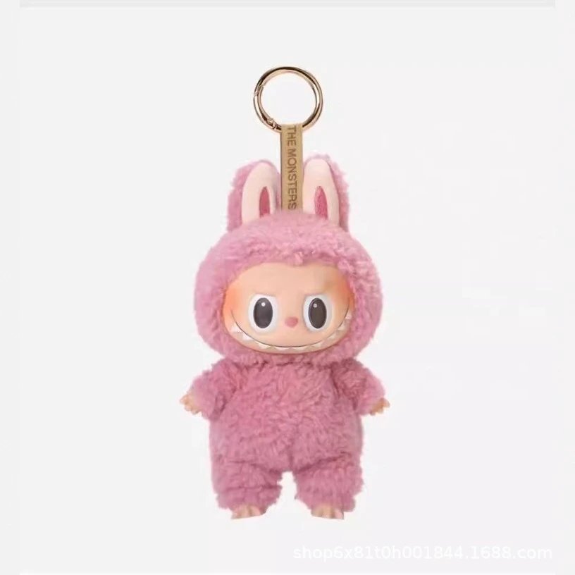 Labu plush toy sitting party figurine heart stirring macaron vinyl face blind box