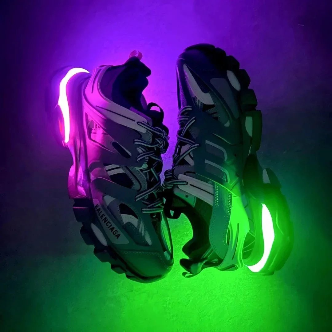 Balenciaga Track LED Light Up Sole Chunky Sneaker