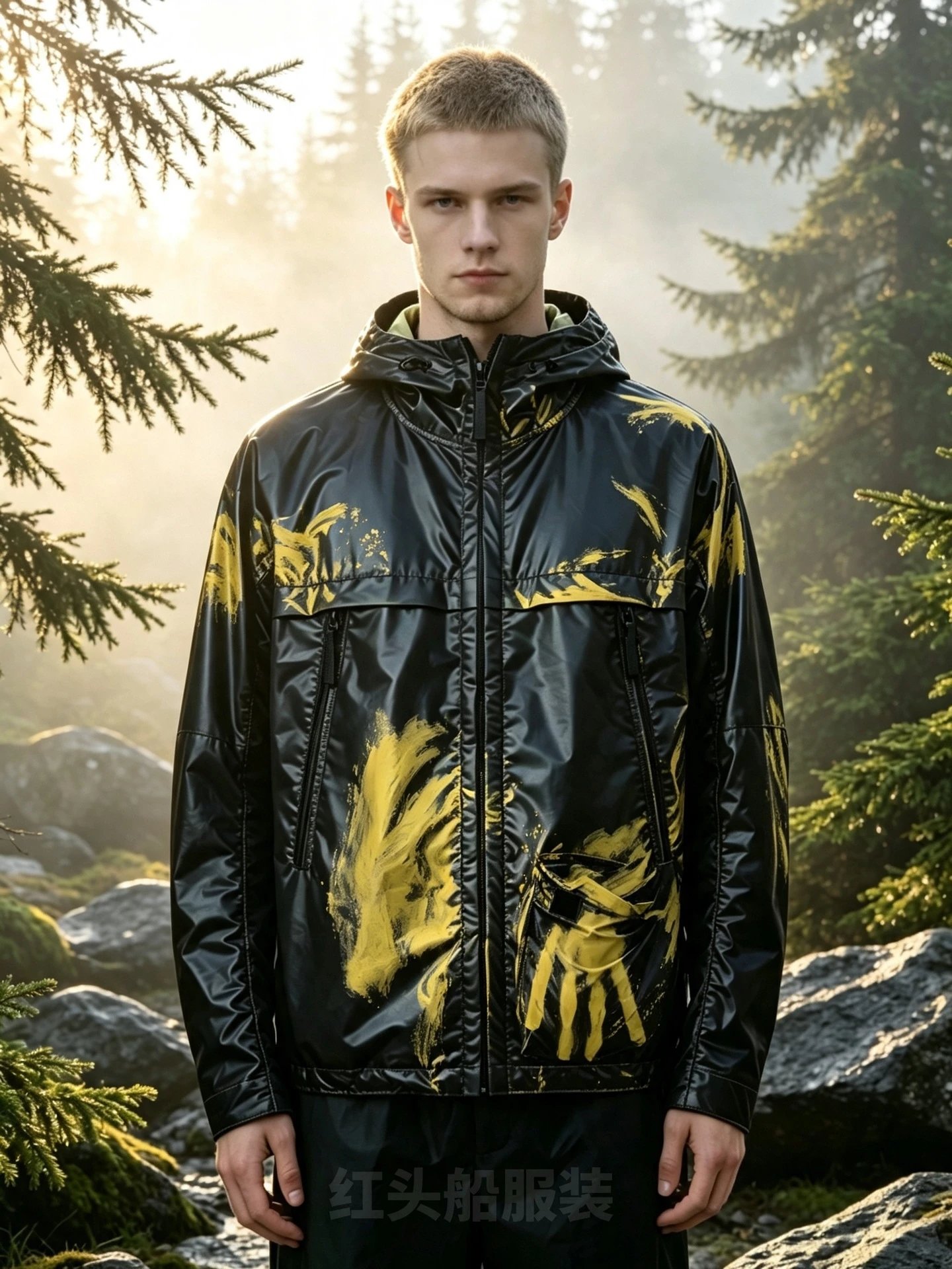 Black [heat reaction yellow】