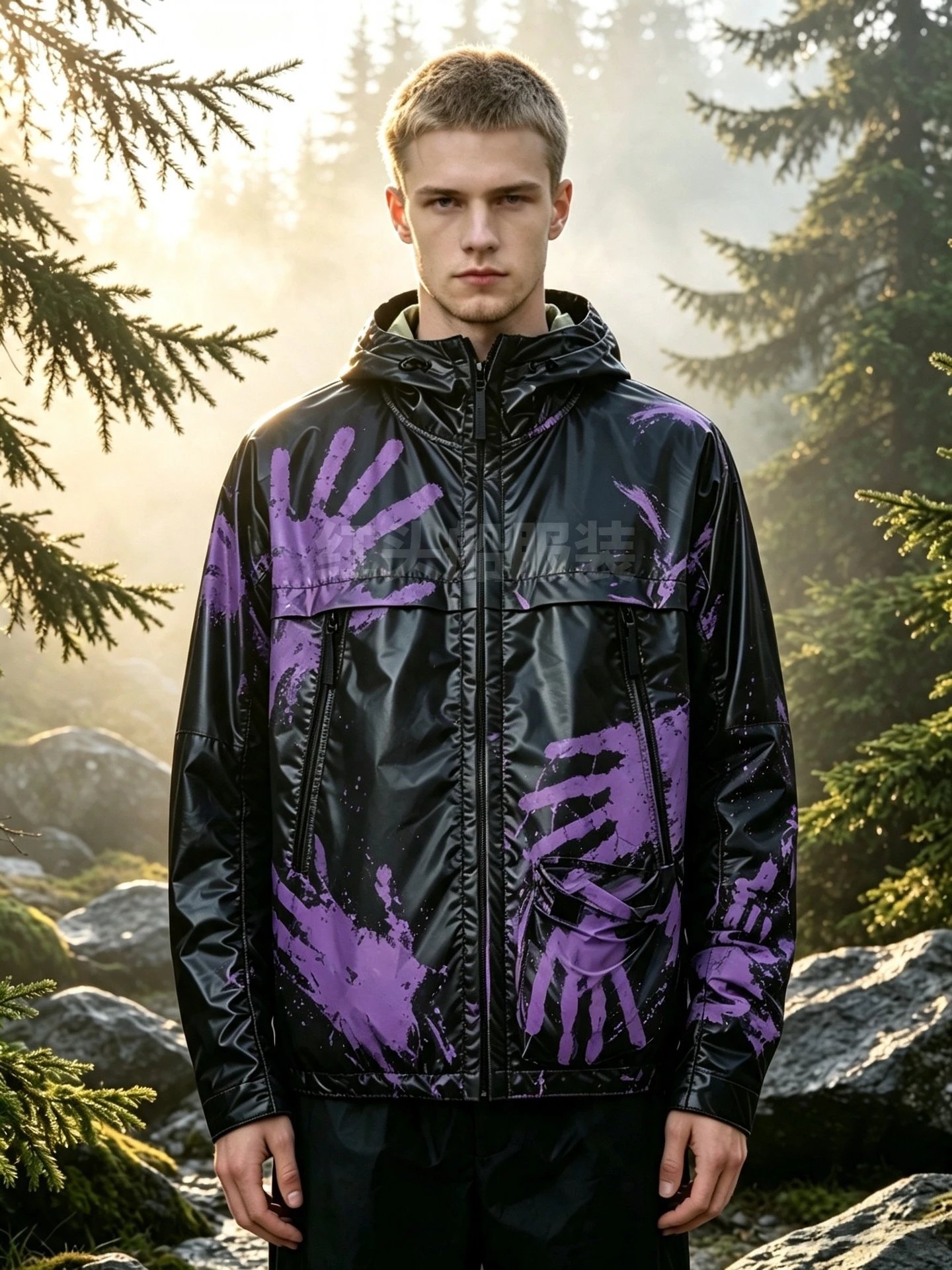 Black [temperature turns purple】