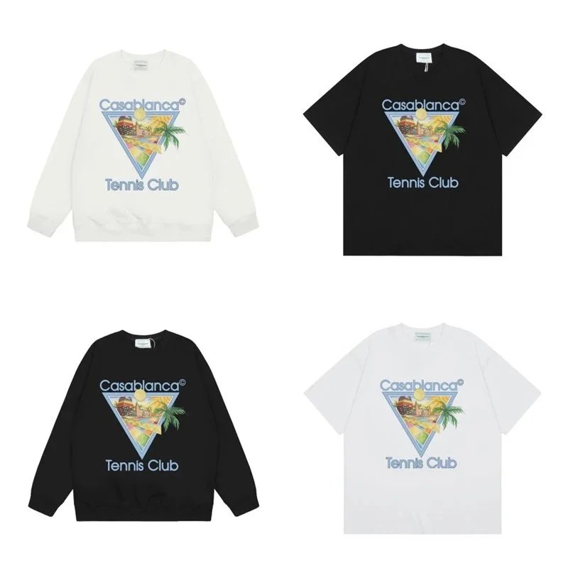 Casablanca Tennis Club Graphic T-Shirts