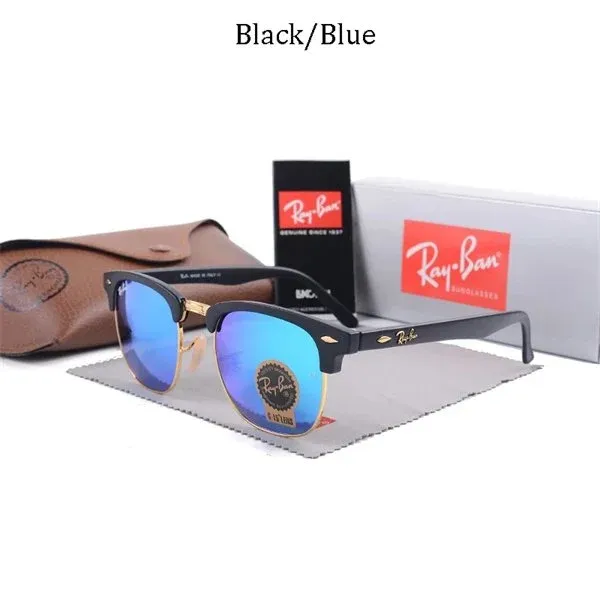 Ray-Ban Clubmaster Black/Gray Sunglasses - 25