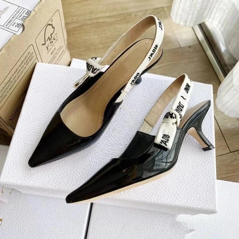 6.5cm Patent Leather Black