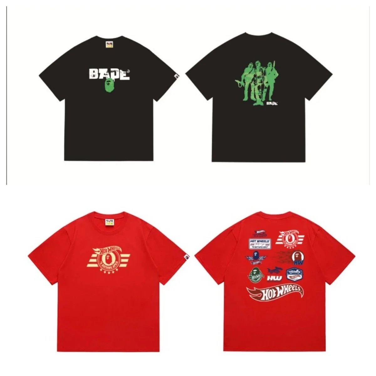 Bape x Hot Wheels T-Shirts