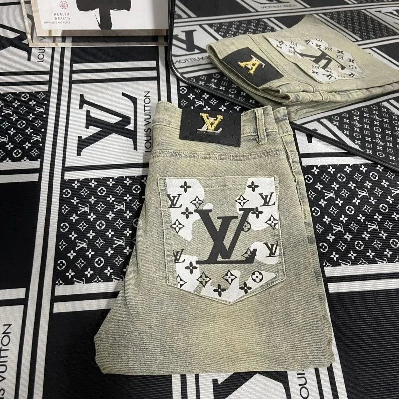 Louis Vuitton Jeans Monogram print image 11