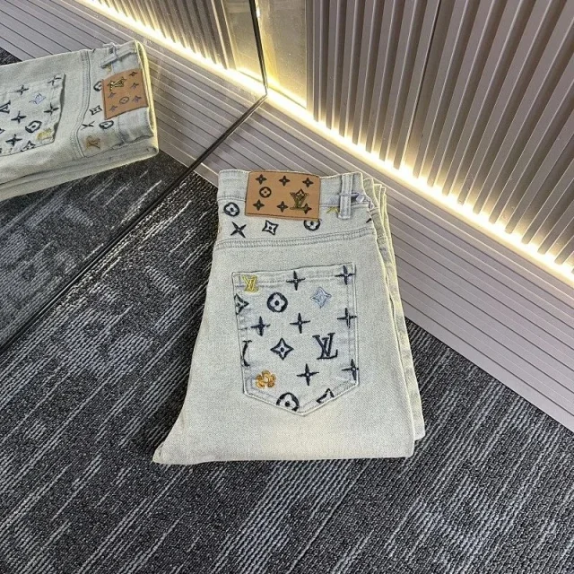 Louis Vuitton Jeans Monogram print product detail image 3