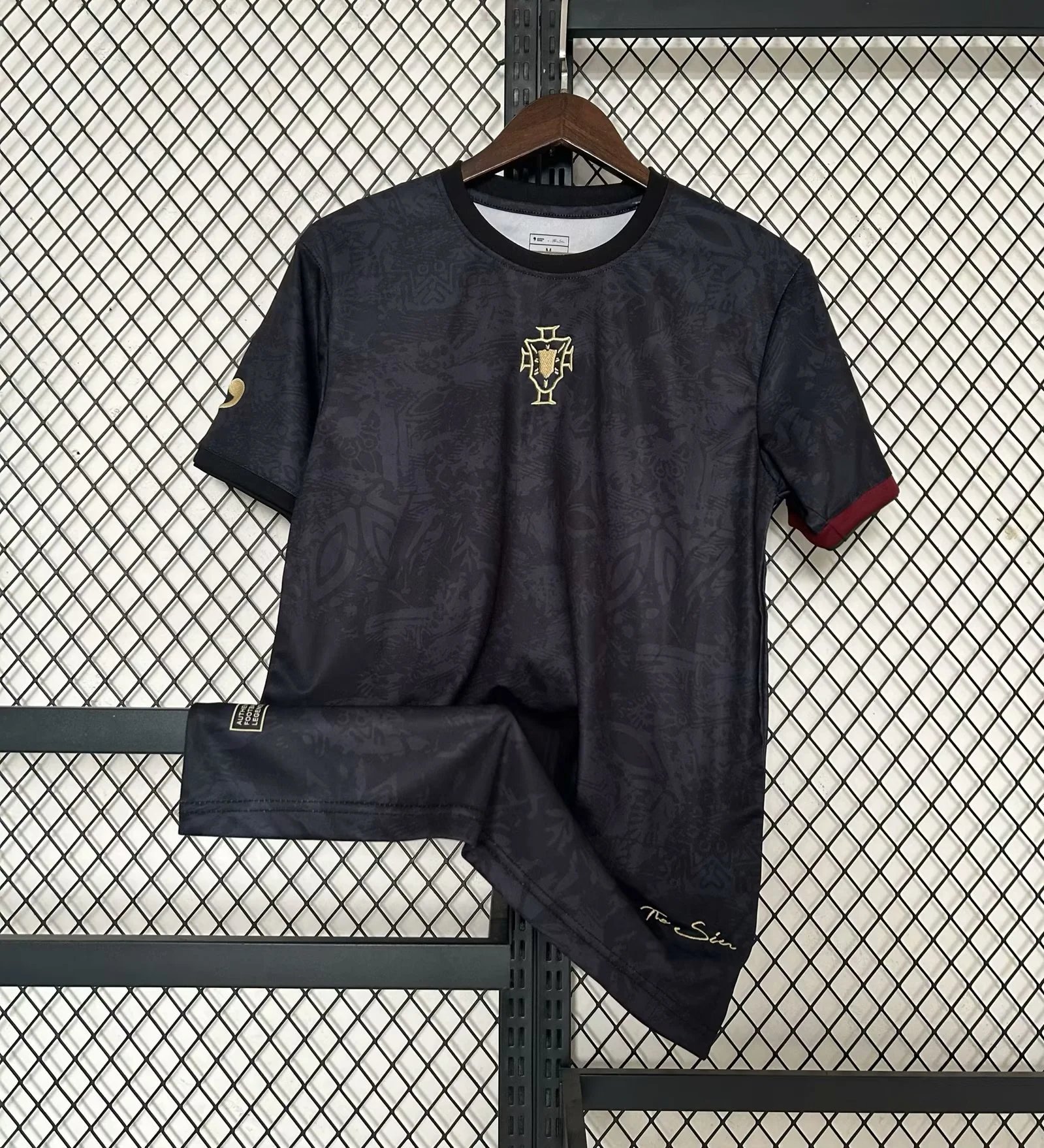 JerseysMike Black Tribal Soccer Jersey Quick Dry Shirt