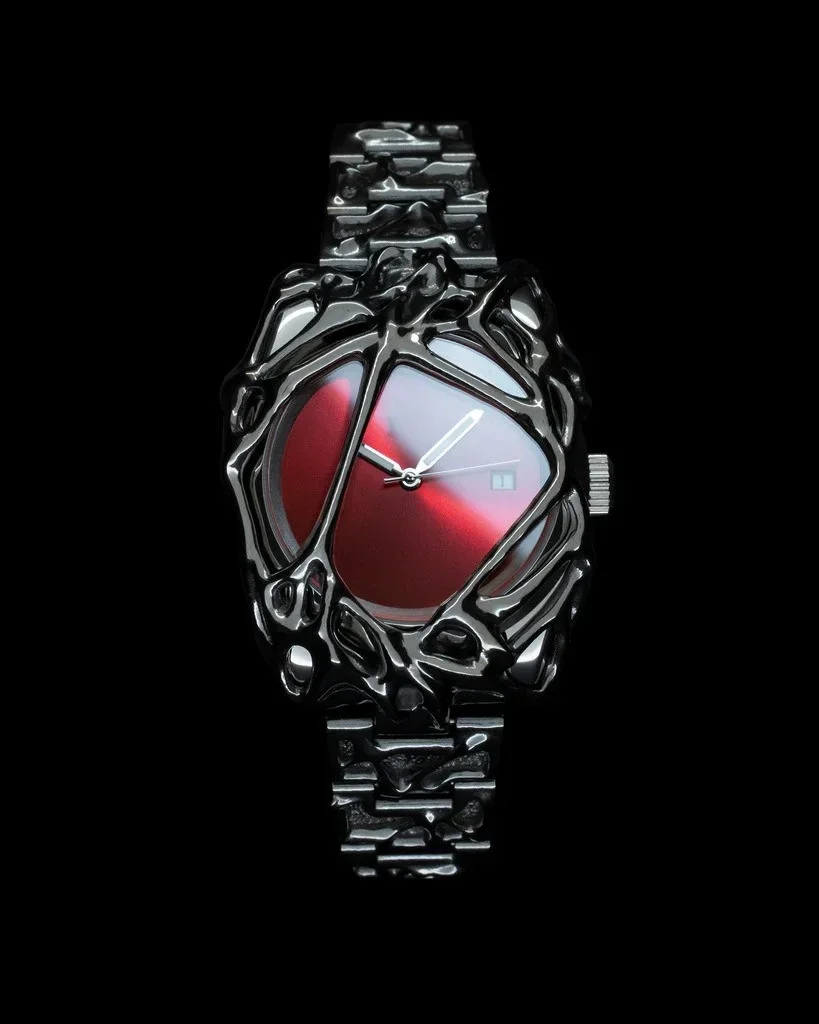Reloj Melted Alabaster