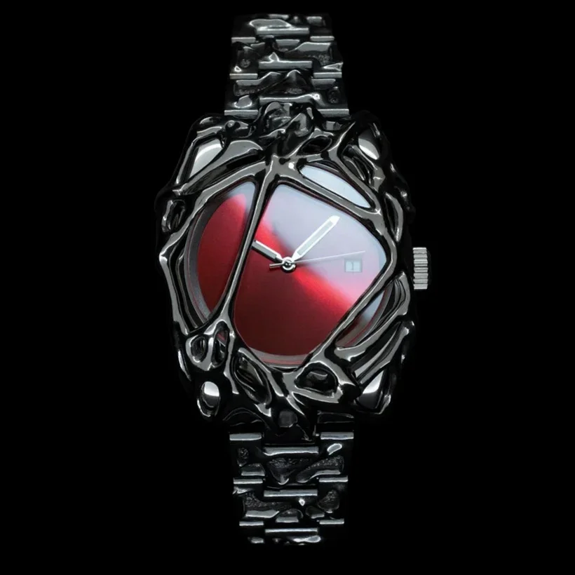 Reloj Melted Alabaster