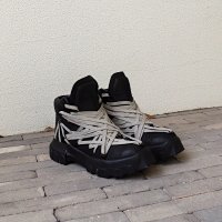 Rick Owens Megalace Tractor Boots — seller photo 5