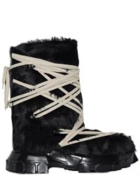 Rick Owens Fur Lunar Boots — seller photo 2