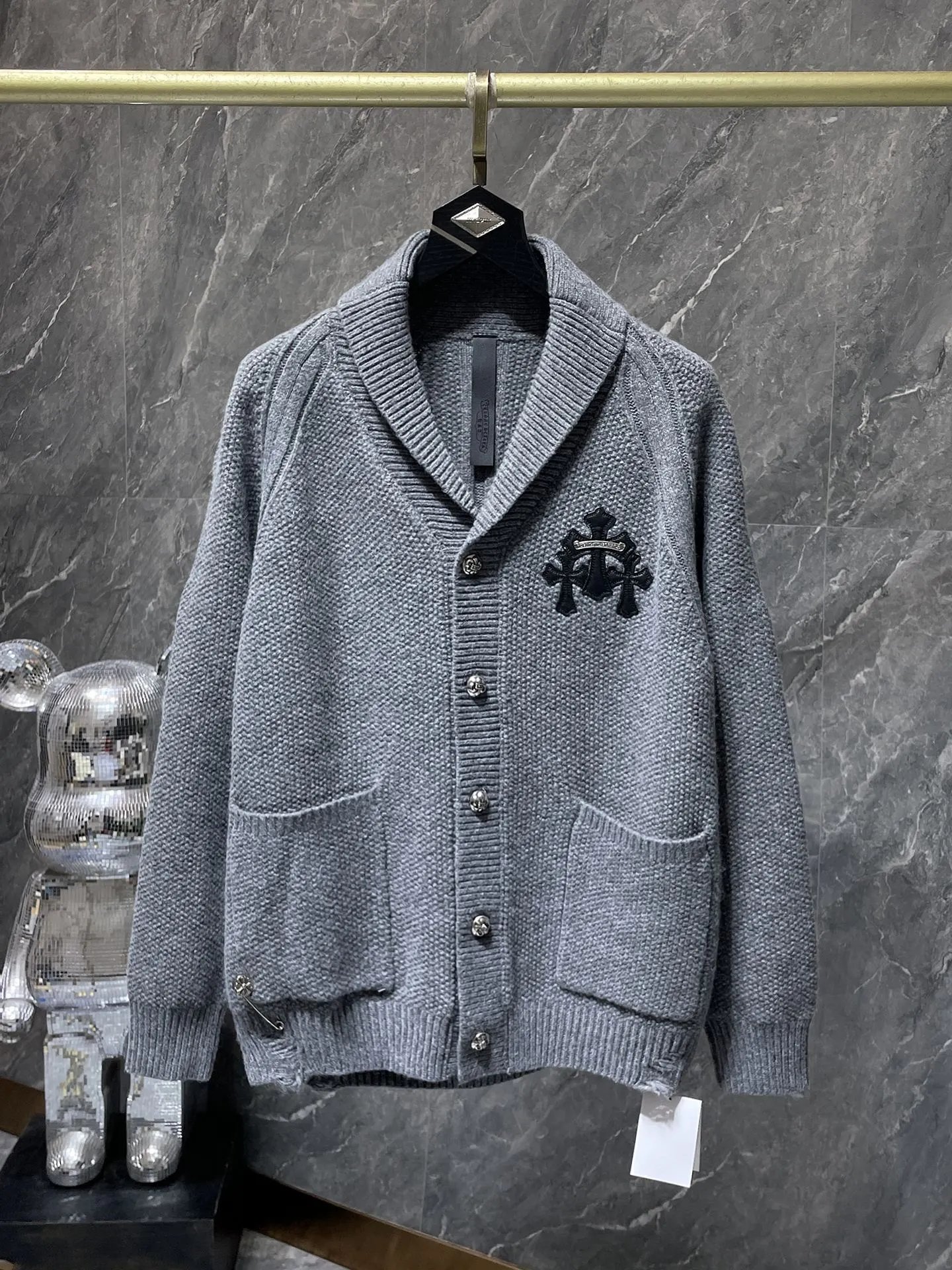 Chrome Hearts Button Up 4