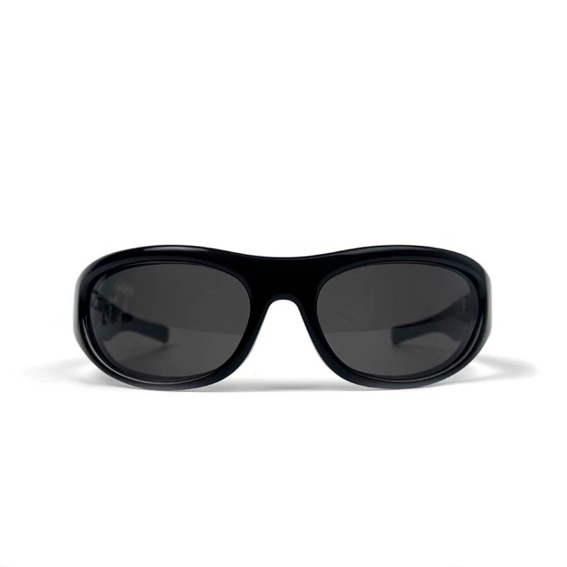 Black Wraparound Sunglasses