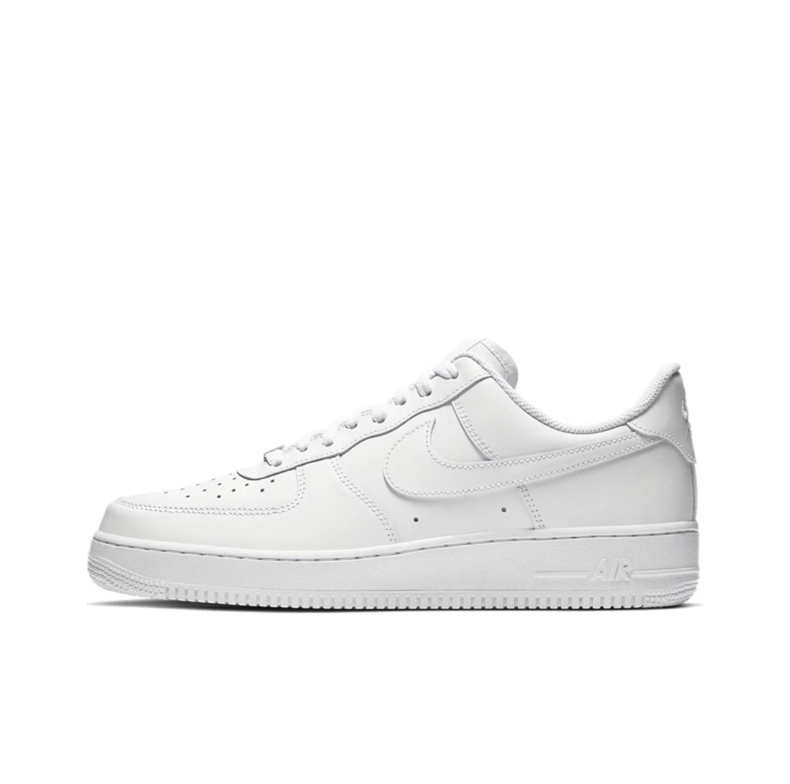 Item Thumbnail for Pure white low top wear-resistant white sneakers