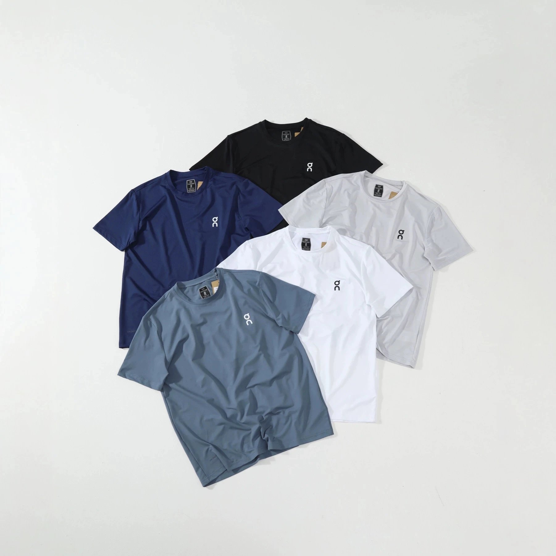 High-Quality On 26 New Arrival Outdoor Running Quick-Dry Short-Sleeve T-Shirt for Men and Women