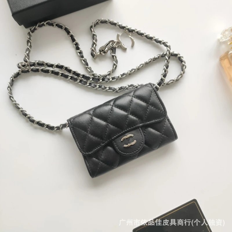 Lambskin Black Silver