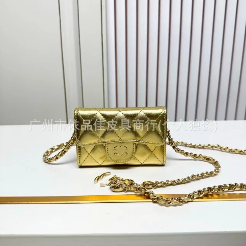 Lambskin Gold Gold Buckle