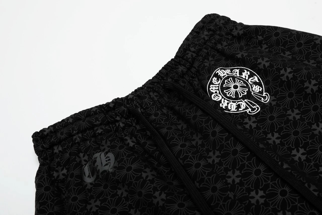 Chrome Hearts Logo Print White Shorts - 9