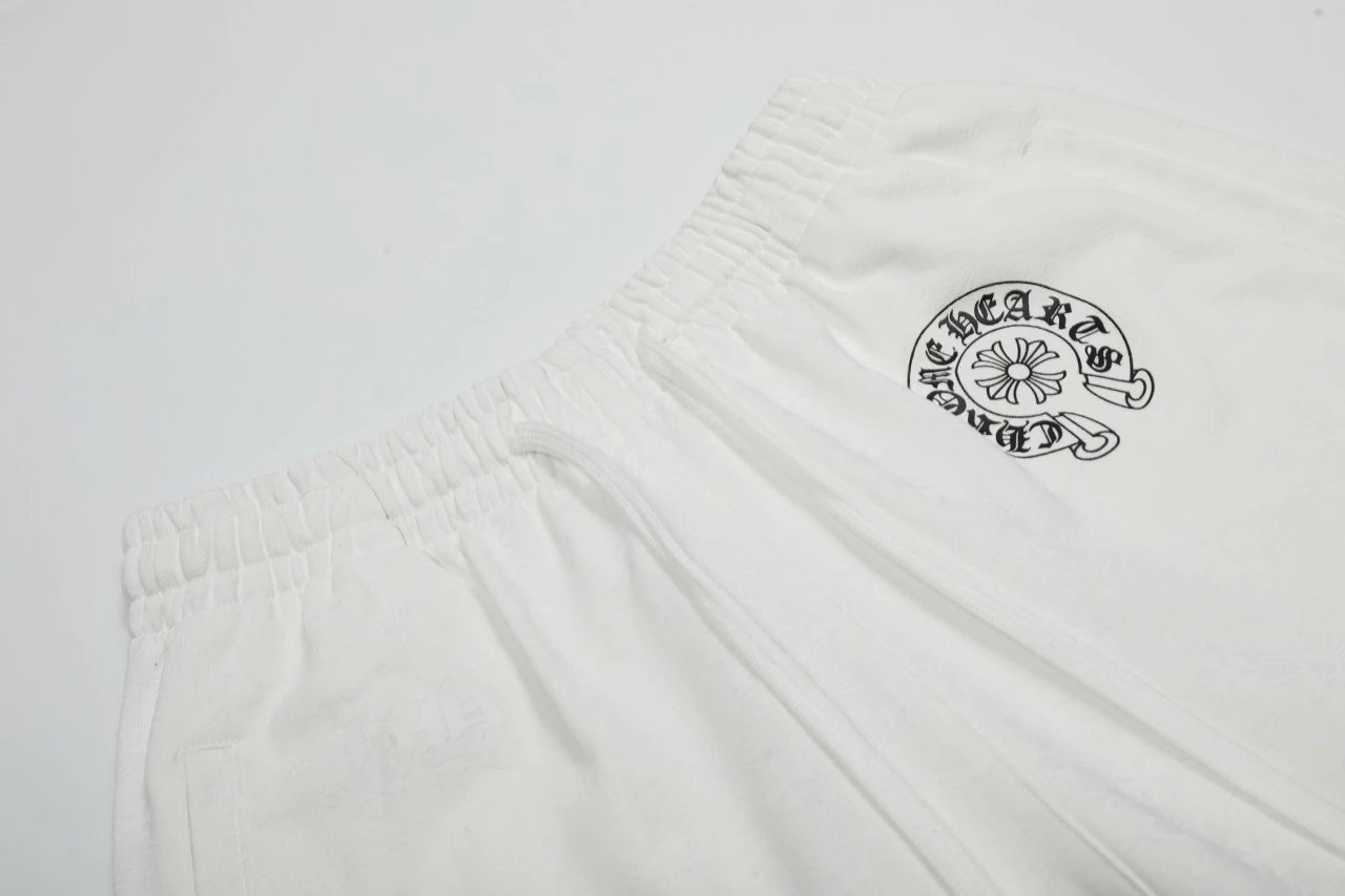 Chrome Hearts Logo Print White Shorts - 15