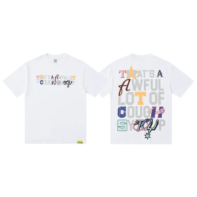 That's a Awful Lot of Cough Syrup T-Shirts Short-Sleeve Slogan Graphic product detail image 22