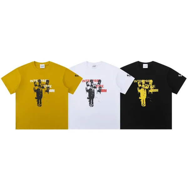 GRA Collage Print White T-Shirt - 15