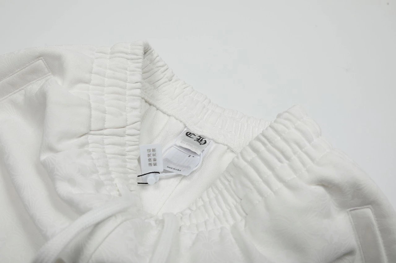 Chrome Hearts Logo Print White Shorts - 20
