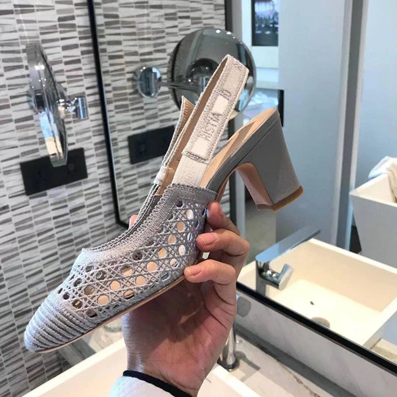 Dior Slingback Grey 