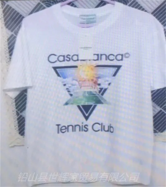 Casablanca Casa Blanca Graphic T-Shirt Black - 4