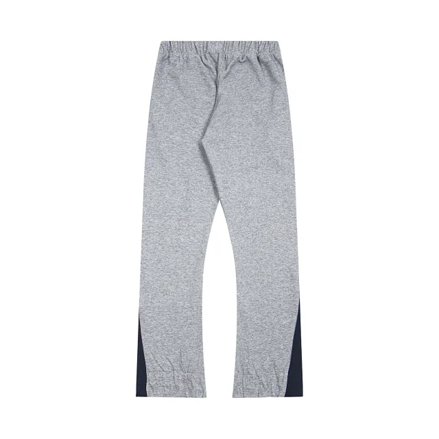 Unbranded Trousers Color-Block Elastic-Cuff Joggers with Printed Text product detail image 10