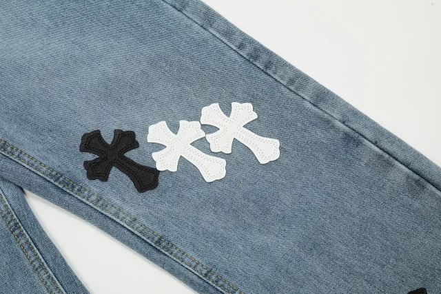 Chrome Hearts Jeans Cross Patch product detail image 12