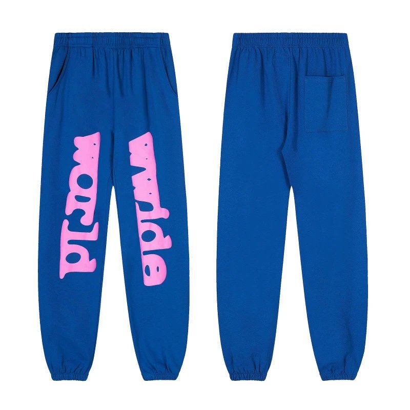 Design World Print Jogger Sweatpants Blue