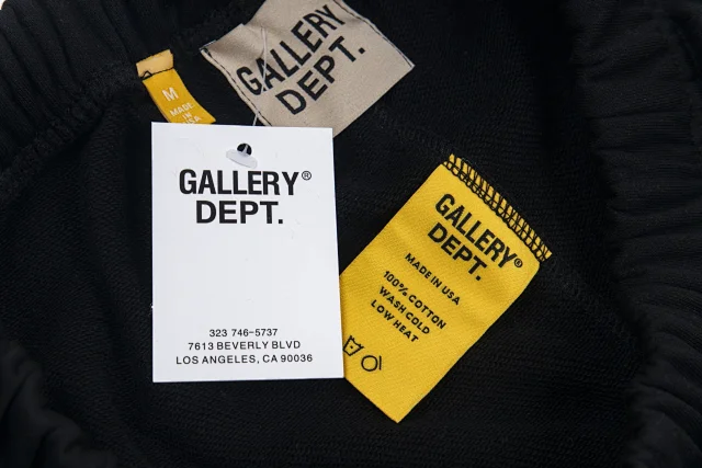 Unbranded Trousers Color-Block Elastic-Cuff Joggers with Printed Text product detail image 15