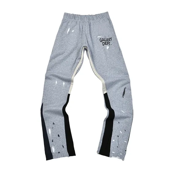 Gallery Dept. Paint-Splattered Sweatpants Orange - 7