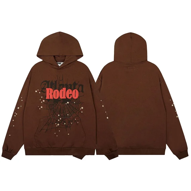 SP5DER Hoodies & Sweatshirts Graphic Pullover Hoodie product detail image 4