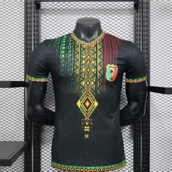 Design Senegal National Football Team 2023 Away Jersey Black Jersey - 3
