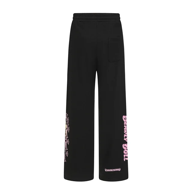 Chrome Hearts Trousers Drawstring wide-leg with cross graphics product detail image 5