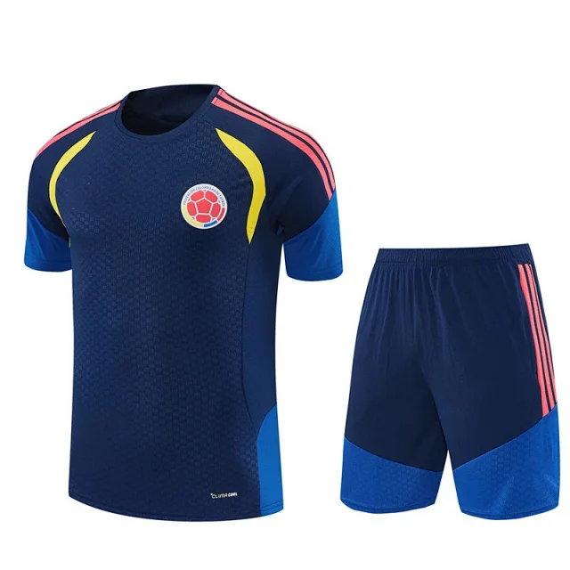 Spain National Football Team Jerseys Short-Sleeve Shirt and Shorts Set product detail image 2