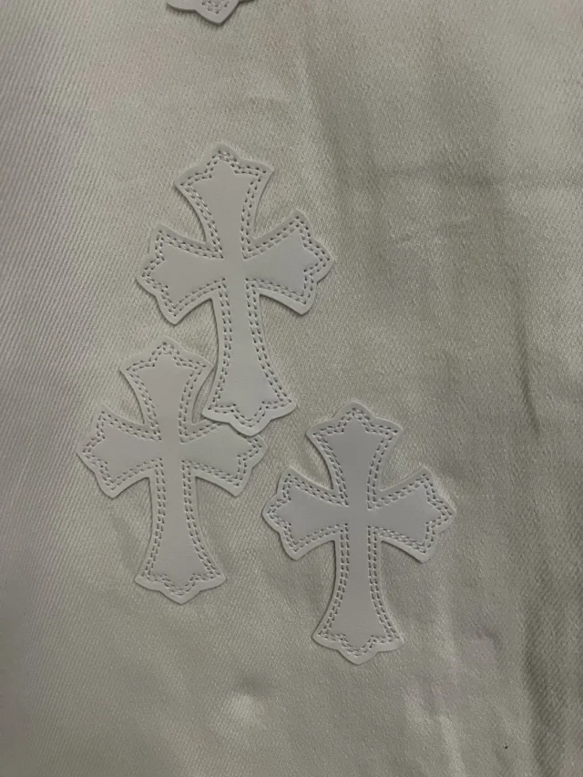 Unbranded Jeans Straight-Leg with Cross Appliqué product detail image 10