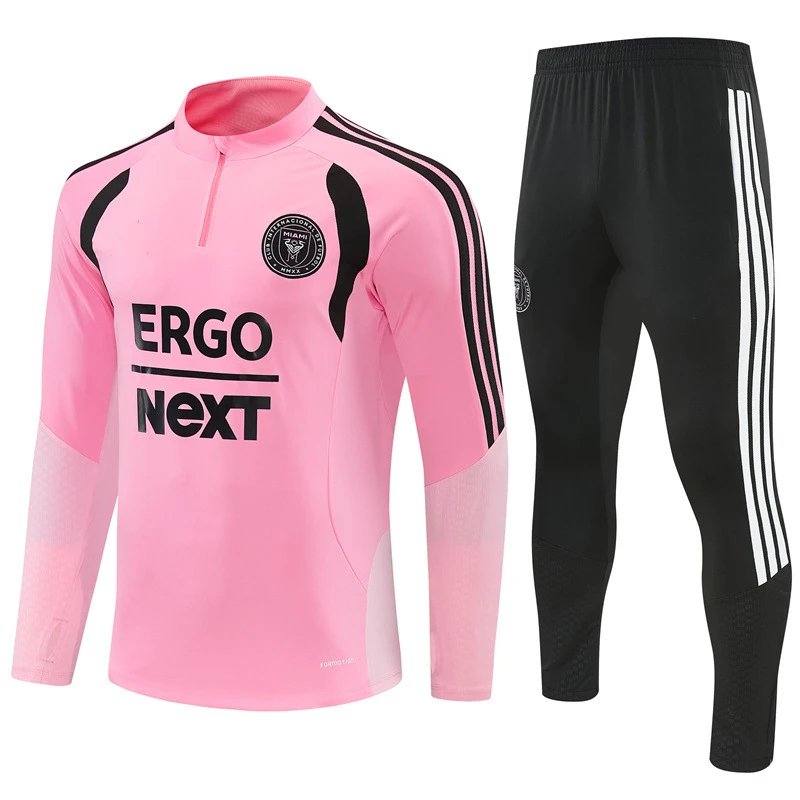 England Tracksuits Long-sleeve quarter-zip football training set image 4