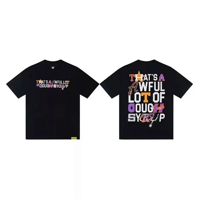 That's a Awful Lot of Cough Syrup T-Shirts Short-Sleeve Slogan Graphic product detail image 17