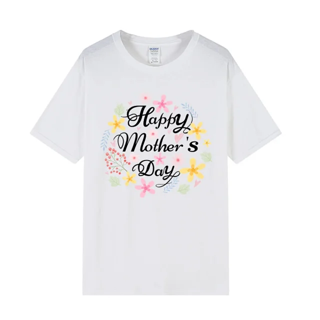 Gildan T-Shirts Mother's Day Tulip Graphic product detail image 4