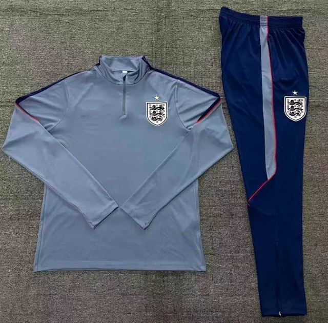 England Tracksuits Long-sleeve quarter-zip football training set product detail image 5