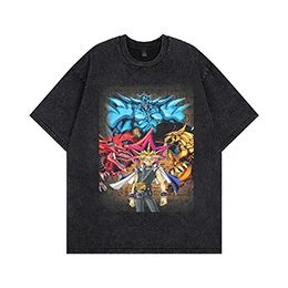 Design Yu-Gi-Oh! Duel Monsters Graphic T-Shirt Black
