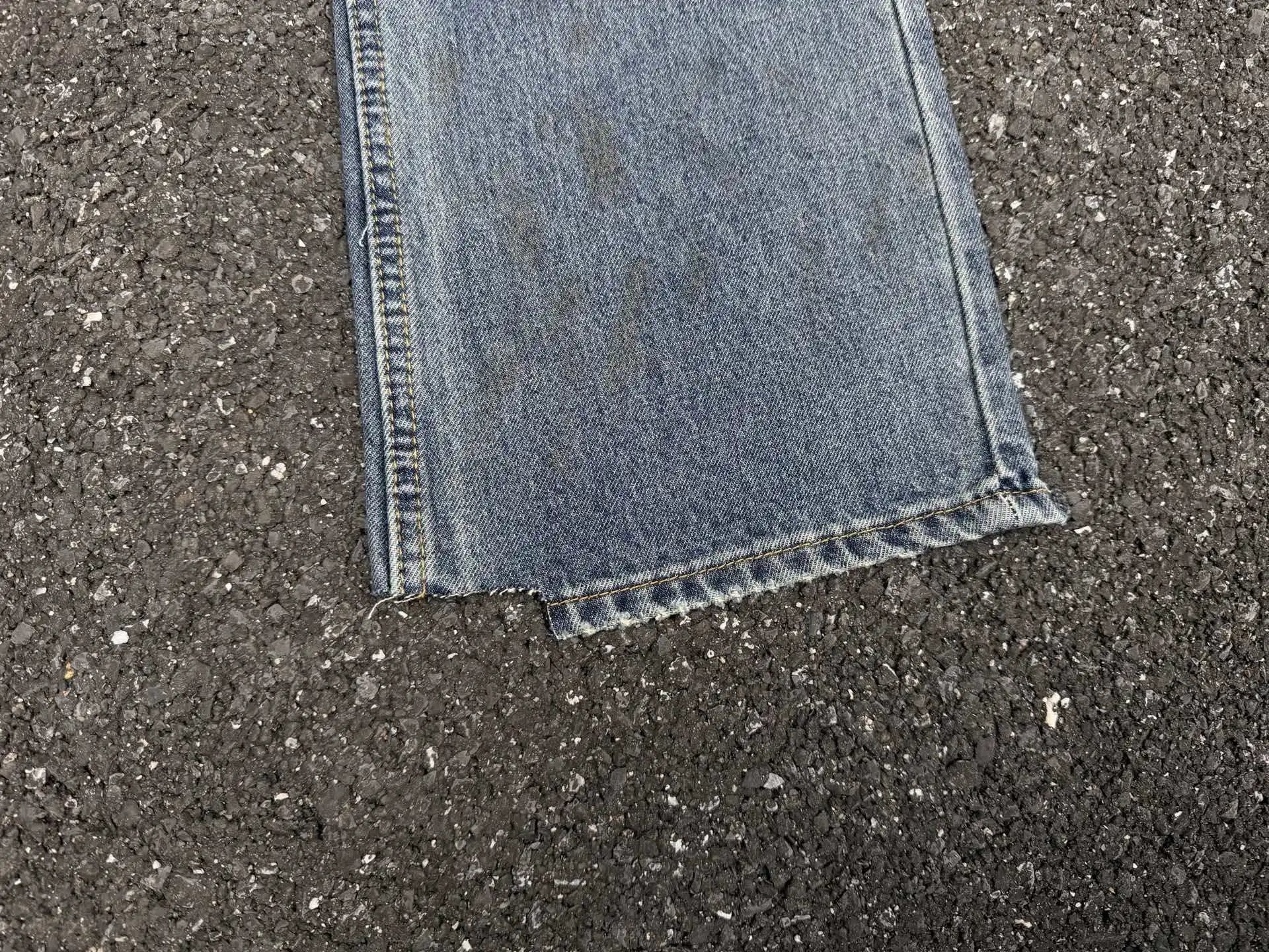 Denim Tears Patchwork Distressed Straight-Leg Jeans - 16