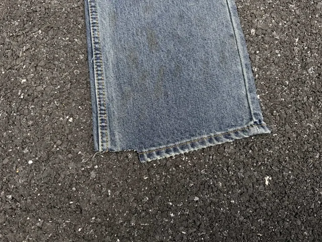 Enfants Riches Déprimés Jeans Washed patchwork flared with embroidered motif product detail image 14
