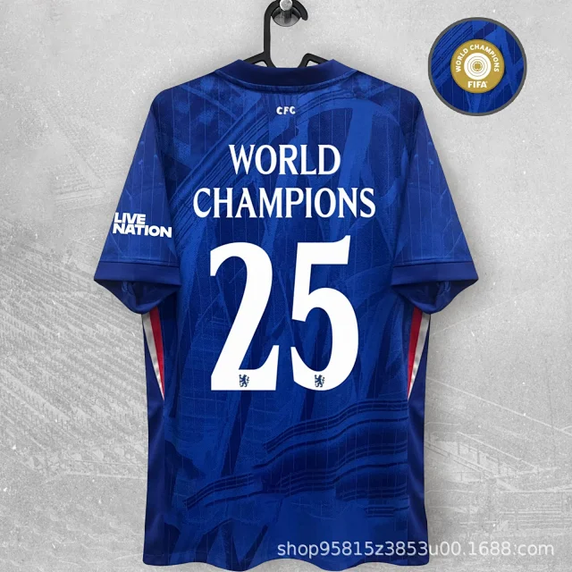 Chelsea FC Football Jerseys Club jersey with player name and number print product detail image 1