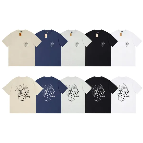 Design Insect Print White T-Shirt - 4